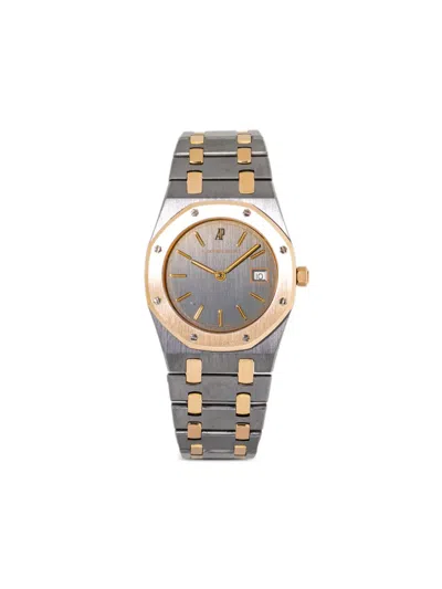 Pre-owned Audemars Piguet  Royal Oak 33mm In Silver