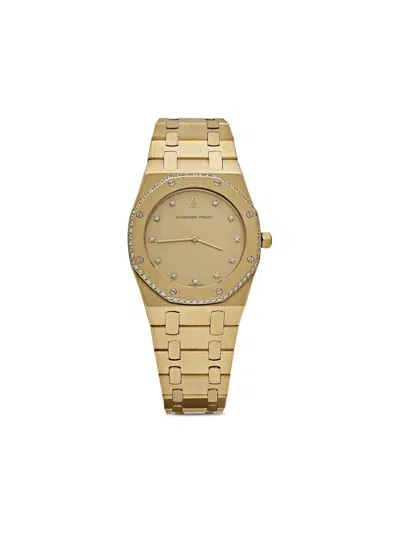Pre-owned Audemars Piguet  Royal Oak 36mm In Gold