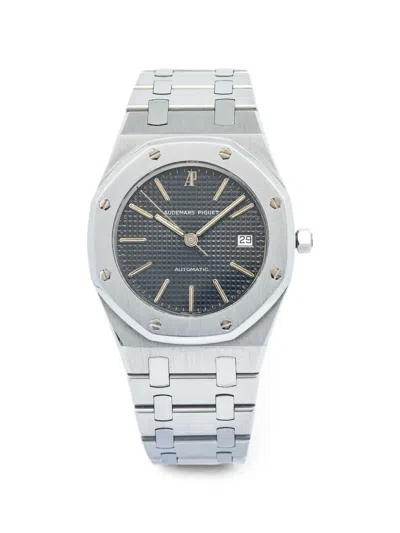 Pre-owned Audemars Piguet Pre Owned Royal Oak 36mm Watch In Black