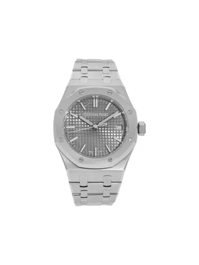 Pre-owned Audemars Piguet Pre Owned Royal Oak 37mm In Silver