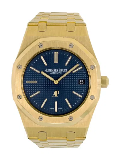 Pre-owned Audemars Piguet Pre Owned Royal Oak 39mm In Blue