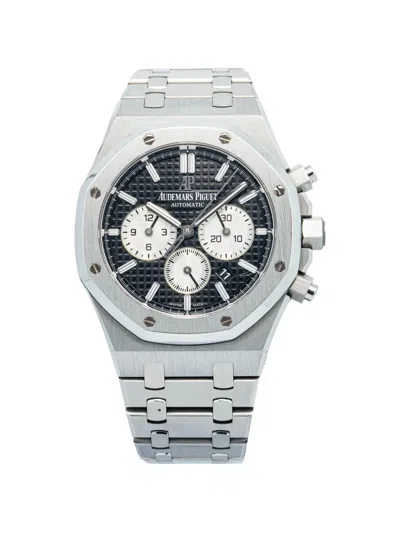 Pre-owned Audemars Piguet Pre Owned Royal Oak 41mm Watch In Black