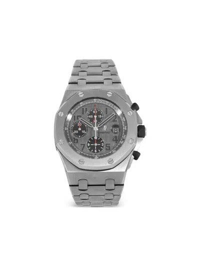 Pre-owned Audemars Piguet Pre Owned Royal Oak Offshore 42mm In Silver