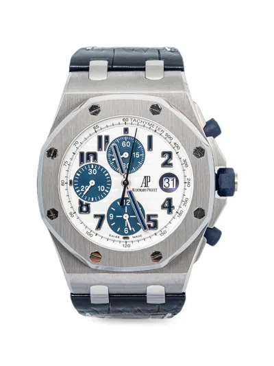 Pre-owned Audemars Piguet Pre Owned Royal Oak Offshore 42mm Watch In White