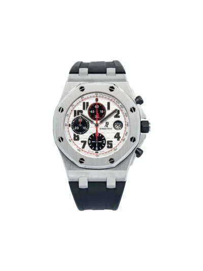 Pre-owned Audemars Piguet  Royal Oak Offshore 42mm In White