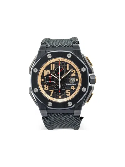 Pre-owned Audemars Piguet  Royal Oak Offshore 48mm In Black