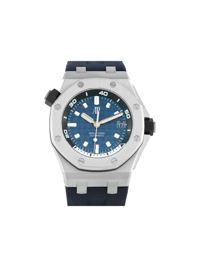 Pre-owned Audemars Piguet Pre Owned Royal Oak Offshore Diver 42mm In Blue