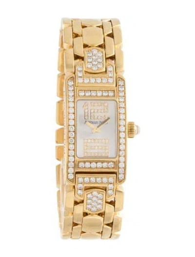 Pre-owned Audemars Piguet Promesse Watch, 18mm In Multicolor