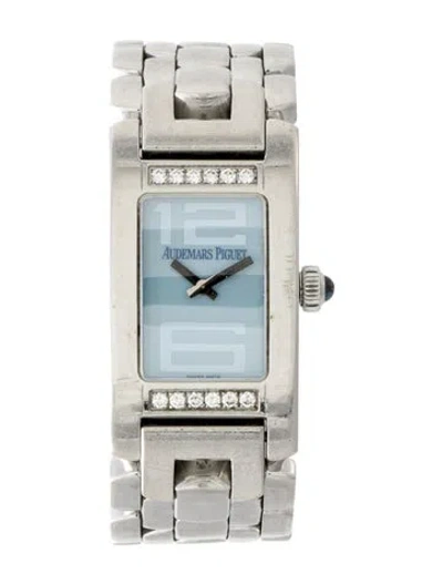 Pre-owned Audemars Piguet Promesse Watch, 20mm In Multi