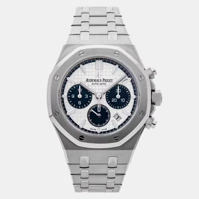 Pre-owned Audemars Piguet Royal Oak 26315st.oo.1256st.01 Silver Stainless Steel Automatic Men's Watches 38mm