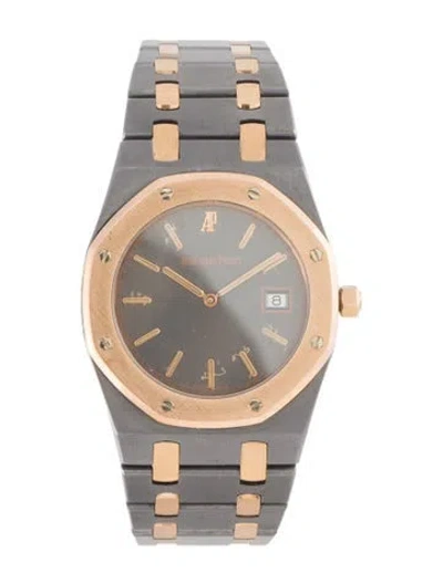 Pre-owned Audemars Piguet Royal Oak, 33mm In Multi