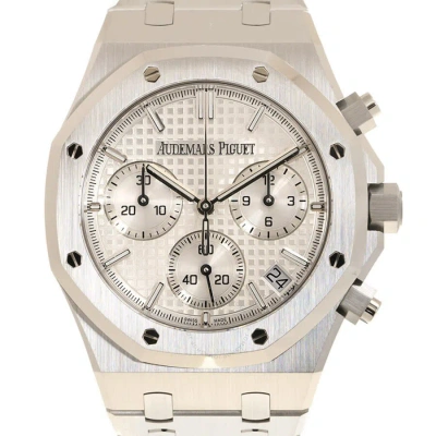 Audemars Piguet Royal Oak "50th Anniversary" Chronograph Automatic Silver Dial Men's Watch 26240st.o In Metallic