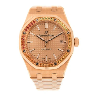 Audemars Piguet Royal Oak Automatic Unisex Watch 15451or.yy.1256or.01 In Gold