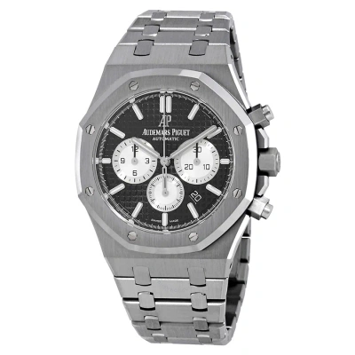 Audemars Piguet Royal Oak Black Dial Automatic Men's Chronograph Watch 26331st.oo.1220st.02 In Gray