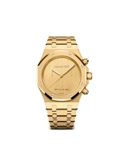 Pre-owned Audemars Piguet Royal Oak Chronograph 39mm In Gold