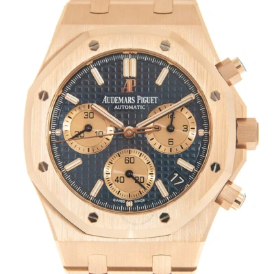 Audemars Piguet Royal Oak Chronograph Automatic Blue Dial Men's Watch 26239or.oo.1220or.01 In Gold