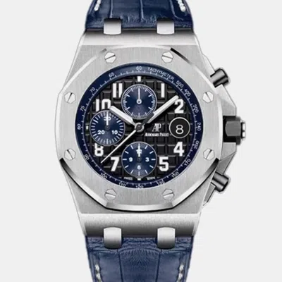 Pre-owned Audemars Piguet Royal Oak Offshore 26470st.oo.a028cr.01 Black Stainless Steel Automatic Men's Watches 42mm