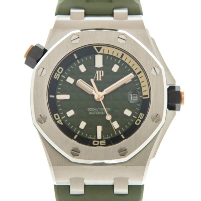 Audemars Piguet Royal Oak Offshore Automatic Green Dial Men's Watch 15720st.oo.a052ca.01