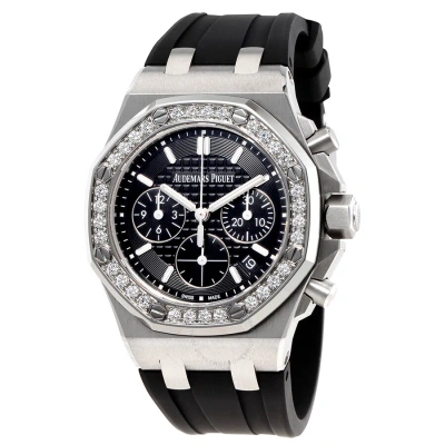 Audemars Piguet Royal Oak Offshore Chronograph Automatic Diamond Men's Watch 26231st.zz.d002ca.01 In Black