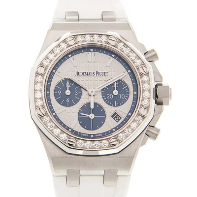 Audemars Piguet Royal Oak Offshore Chronograph Automatic Diamond White Dial Men's Watch 26231st.zz.d In Metallic