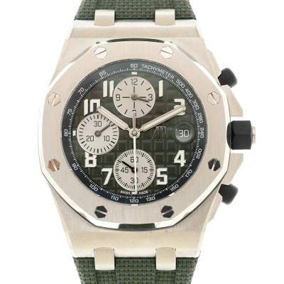 Audemars Piguet Royal Oak Offshore Chronograph Automatic Green Dial Men's Watch 26238ti.oo.a056ca.01