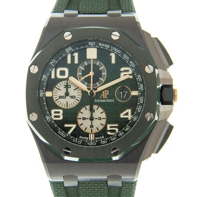 Audemars Piguet Royal Oak Offshore Chronograph Automatic Green Dial Men's Watch 26405ce.oo.a056ca.01