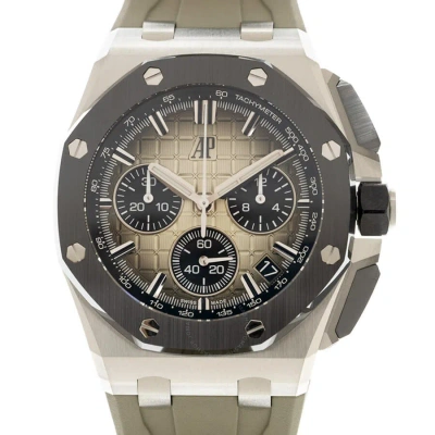 Audemars Piguet Royal Oak Offshore Chronograph Automatic Grey Dial Men's Watch 26420so.oo.a600ca.01 In Black / Grey