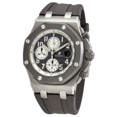 Audemars Piguet Royal Oak Offshore Chronograph "ghost" Automatic Grey Dial Men's Watch 26470io.oo.a0 In Black / Grey