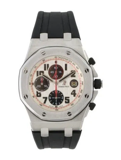 Pre-owned Audemars Piguet Royal Oak Offshore Chronograph Watch In Multi