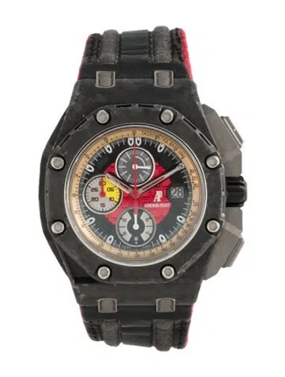 Pre-owned Audemars Piguet Royal Oak Offshore Grand Prix Watch In Multicolor