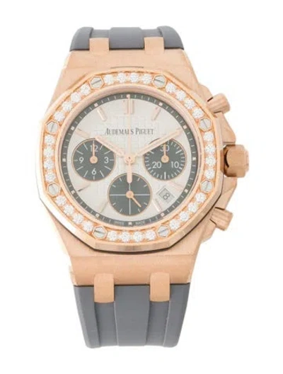 Pre-owned Audemars Piguet Royal Oak Offshore Selfwinding Chronograph Watch In Multi