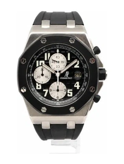 Pre-owned Audemars Piguet Royal Oak Offshore Watch In Multicolor