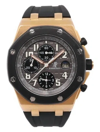 Pre-owned Audemars Piguet Royal Oak Offshore Watch In Multicolor
