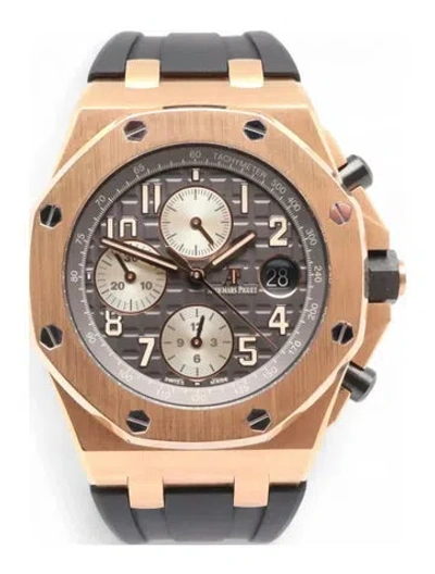 Pre-owned Audemars Piguet Royal Oak Offshore Watch In Multicolor