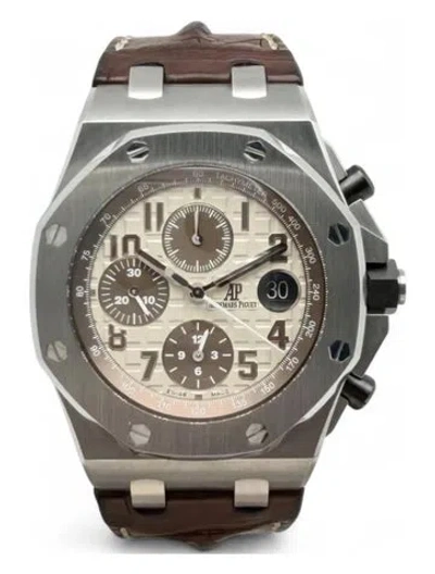 Pre-owned Audemars Piguet Royal Oak Offshore Watch In Multicolor