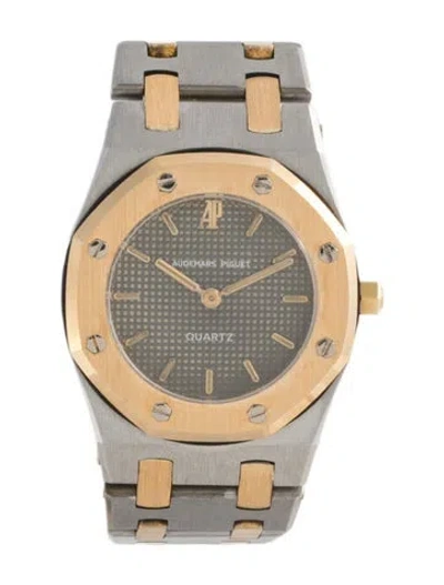 Pre-owned Audemars Piguet Royal Oak Watch, 26mm In Multi
