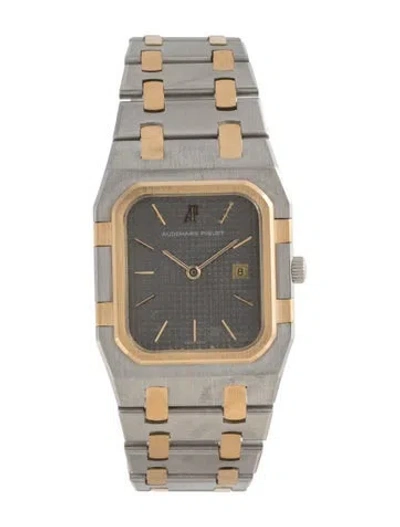 Pre-owned Audemars Piguet Royal Oak Watch, 29mm In Multi