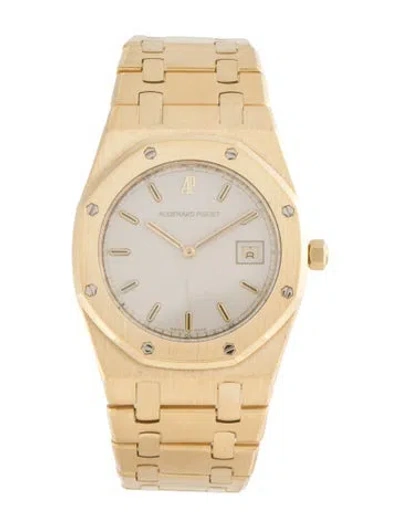 Pre-owned Audemars Piguet Royal Oak Watch, 33mm In Multi