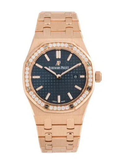 Pre-owned Audemars Piguet Royal Oak Watch, 33mm In Multicolor