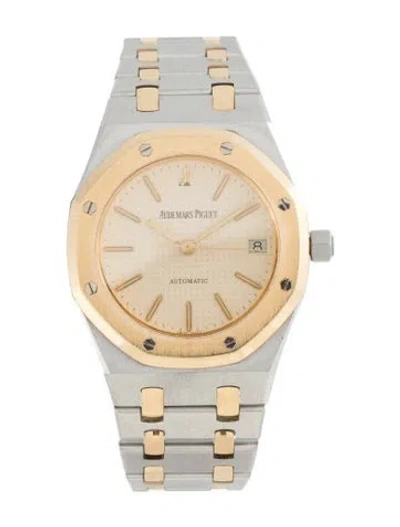Pre-owned Audemars Piguet Royal Oak Watch, 36mm In Multicolor