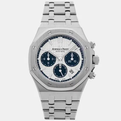 Pre-owned Audemars Piguet Silver Stainless Steel Royal Oak 26315st.oo.1256st.01 Automatic Men's Wristwatch 38 Mm