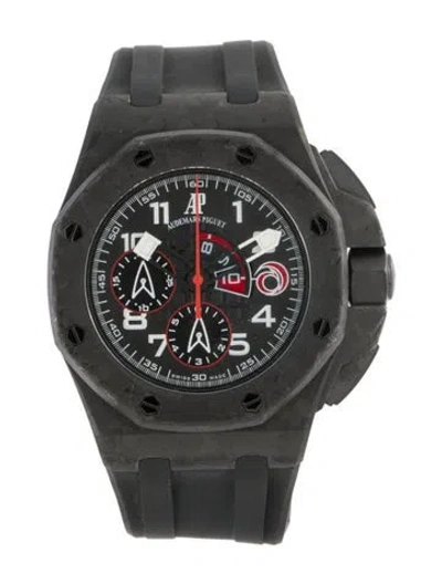 Pre-owned Audemars Piguet "team Alinghi Carbon" Offshore Royal Oak In Multi
