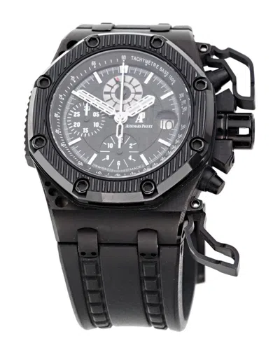 Pre-owned Audemars Piguet Titanium Watch (authentic Pre-loved) In Black
