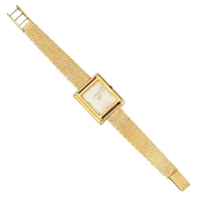 Pre-owned Audemars Piguet Tri-color Gold Manual-wind Wristwatch In Multi