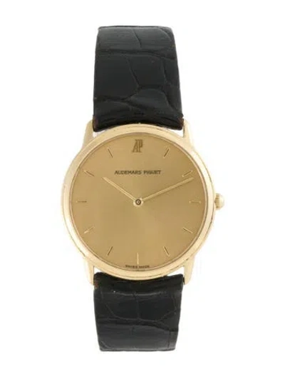 Pre-owned Audemars Piguet Ultra Slim Watch In Multi