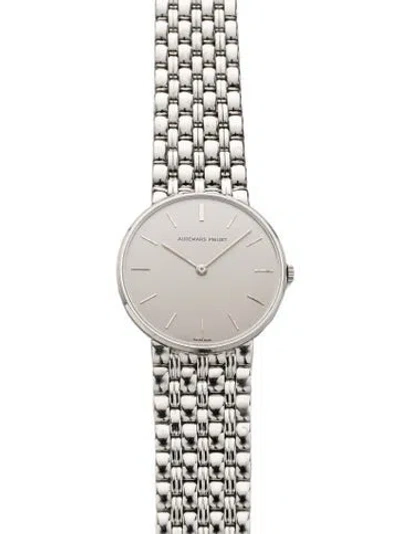 Pre-owned Audemars Piguet Ultra Thin Watch, 32mm In Multi