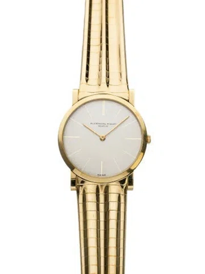 Pre-owned Audemars Piguet Ultra Thin Watch, 36mm In Multi