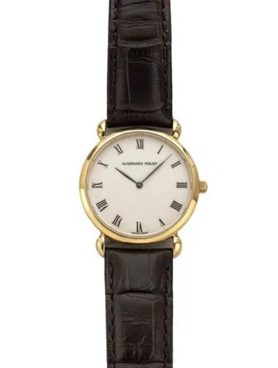 Pre-owned Audemars Piguet Ultra Thin Watch In Multi