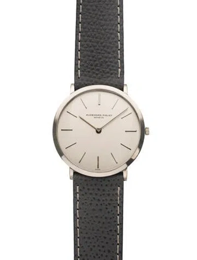 Pre-owned Audemars Piguet Ultra Thin Watch In Multicolor