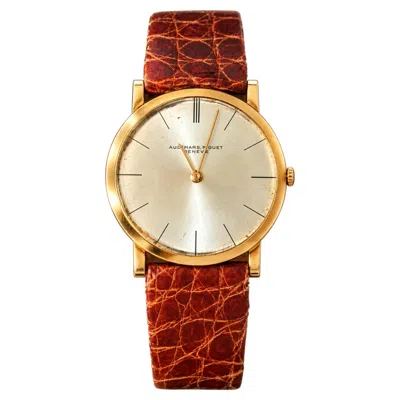 Pre-owned Audemars Piguet Ultra-thin 18k Yellow Gold Watch Circa 1954 - Original Condition